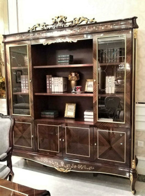 XXL Office Bookcase Filing cabinet Luxury Furniture Style Antique Wardrobe Cabinets new