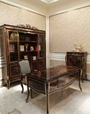 XXL Office Bookcase Filing cabinet Luxury Furniture Style Antique Wardrobe Cabinets new