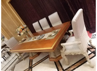 Royal Dining table Table Tables wooden table Classic r Baroque Rococo Dining room