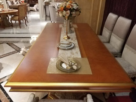 Royal Dining table Table Tables wooden table Classic r Baroque Rococo Dining room
