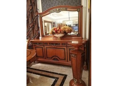 XXL Buffet Chest of drawers Chests of drawers Wardrobe Baroque Rococo Mirror Sideboard Console