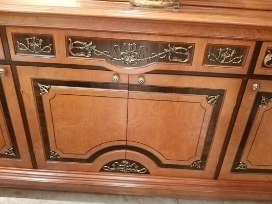 XXL Buffet Chest of drawers Chests of drawers Wardrobe Baroque Rococo Mirror Sideboard Console