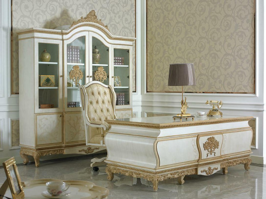 Desk Table Office Office Designer Furniture Baroque Rococo Art Nouveau new E57