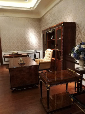 Office Bookcase Filing cabinet Luxury Furniture Wardrobe Style Antique Cabinets