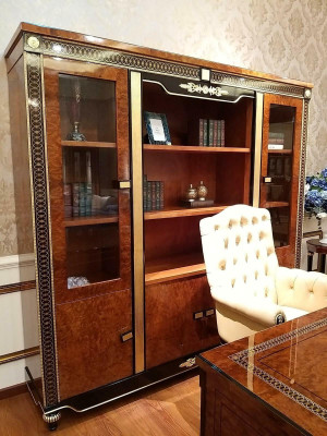 Office Bookcase Filing cabinet Luxury Furniture Wardrobe Style Antique Cabinets