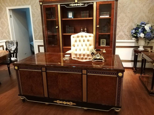 Office Bookcase Filing cabinet Luxury Furniture Wardrobe Style Antique Cabinets