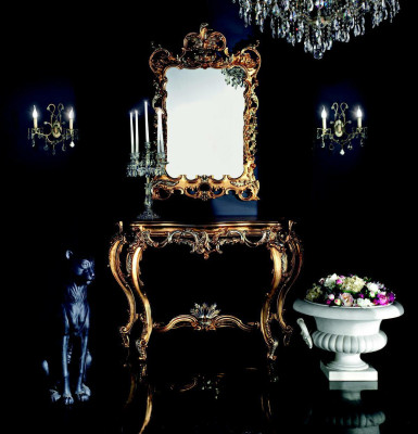 Classic r Designer Mirror Large Wall mirror Retro Country House - Model SP5000