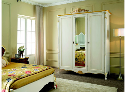 Real wood Wardrobe Italian Style Furniture Bedroom Wardrobe Real wood new