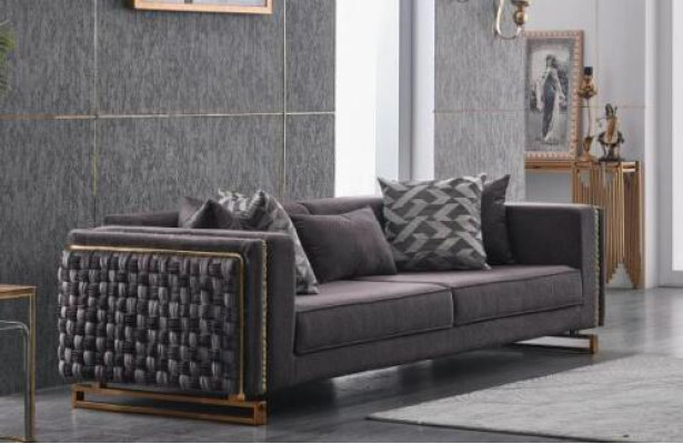 Modern Sofa Set 2 pcs Living room Luxury Sofa set 3+3 Seater Furniture