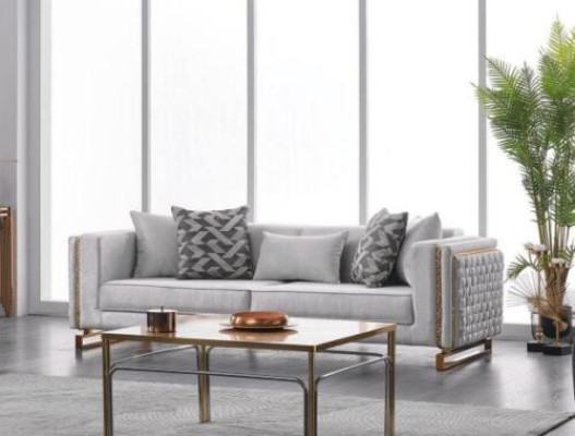 Modern Sofa Set 2 pcs Living room Luxury Sofa set 3+3 Seater Furniture
