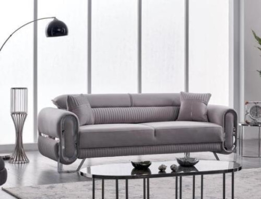 Luxury Complete 2 pcs Living room Sofa set 3+3 Seater Upholstery Furniture