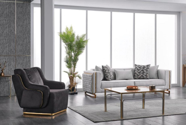 Designer Couches Soft Sofa Upholstery Sofa set Couches 3+1 Seater 2pcs