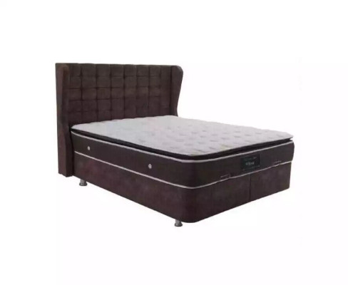 Luxury Bedroom Bed Double Beds Design Furniture Bed Frame Hotel