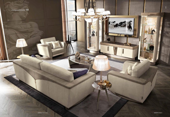 Sofa set 3+2 Seater Set Design Sofas Upholstery Luxury Couches Relax Modern new