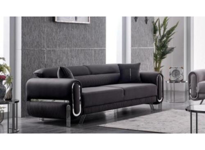 Luxury Sofa 3 Seat Living room Upholstery Textile Furniture Modern Couch 230cm