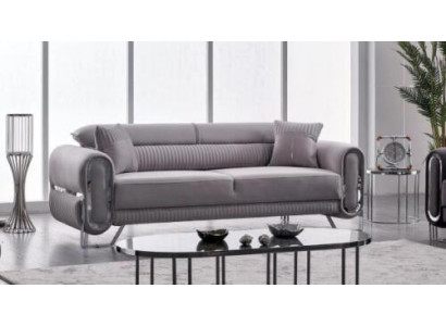 Sofa 3 Seat Textile Furniture Style Modern Living room Upholstered Sofa Luxury Couch