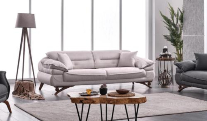 Sofa 3 Seater Living room Upholstered sofa style Modern new Couch Design three seater