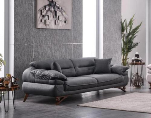 Modern Sofa 3 Seater Living room Three Seater Furniture Upholstery Fabric Textile