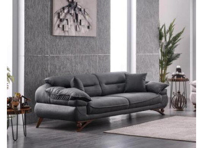 Modern Sofa 3 Seater Living room Three Seater Furniture Upholstery Fabric Textile