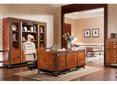 Classic r Desk Tables Polished High Gloss Baroque Rococo