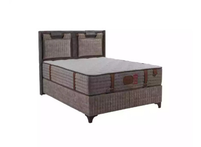 Boxspring Beds Upholstered bed Design Hotel Double bed Luxury Design 200x200cm