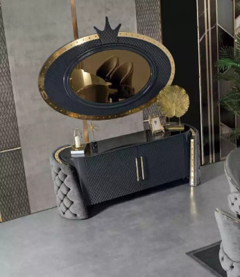 Dressing table Set Console Mirror Bedroom Furniture Design Stool Set new