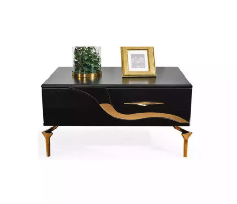Bedroom Bed 2x Bedside tables Luxury Beds Set Complete Design Furniture 3 pcs.