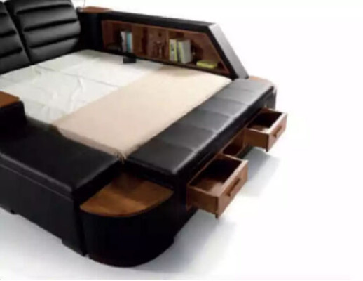 Multifunction Bed Double Beds Modern Bed frame Beds 180x200cm Hotel new