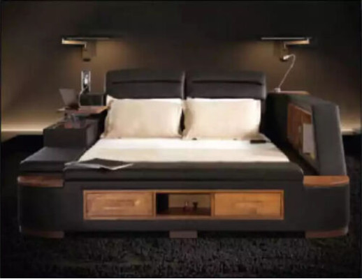 Multifunction Bed Double Beds Modern Bed frame Beds 180x200cm Hotel new