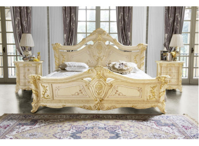 Bedroom Set Design Art Deco Luxury Beds Bed Bedside table 3 pieces.