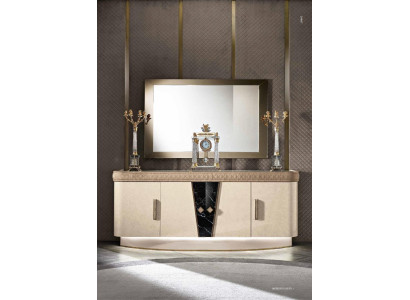 Chest of drawers with Mirror Wood Chests of drawers Furniture Wardrobe Bedroom Luxury Sideboard new
