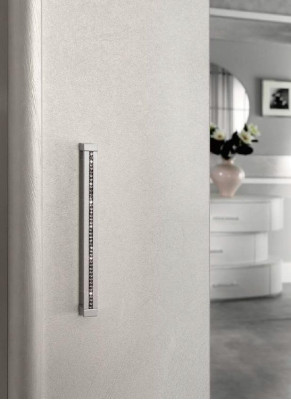 Luxury Wardrobe with Sliding Doors Bedroom Wardrobe Cabinets Wood Modern