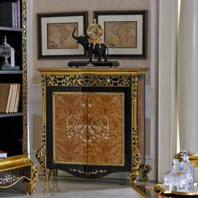 Classic r Shoe Cabinet Designer Wardrobe Chest of drawers Chests of drawers Baroque Rococo E61 new