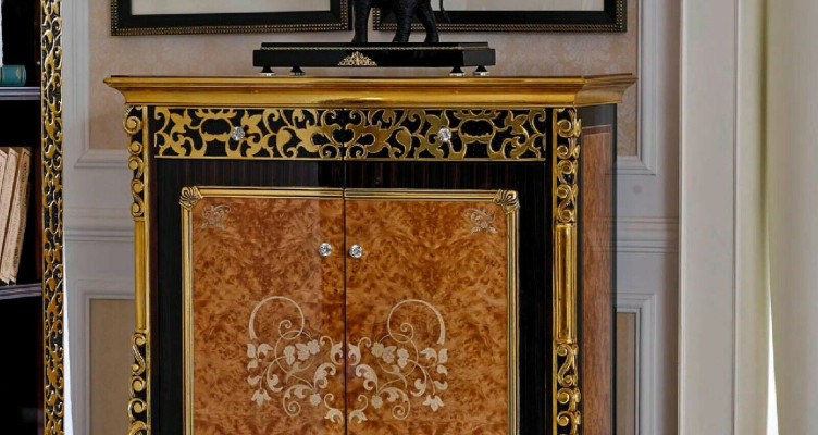 Classic r Shoe Cabinet Designer Wardrobe Chest of drawers Chests of drawers Baroque Rococo E61 new